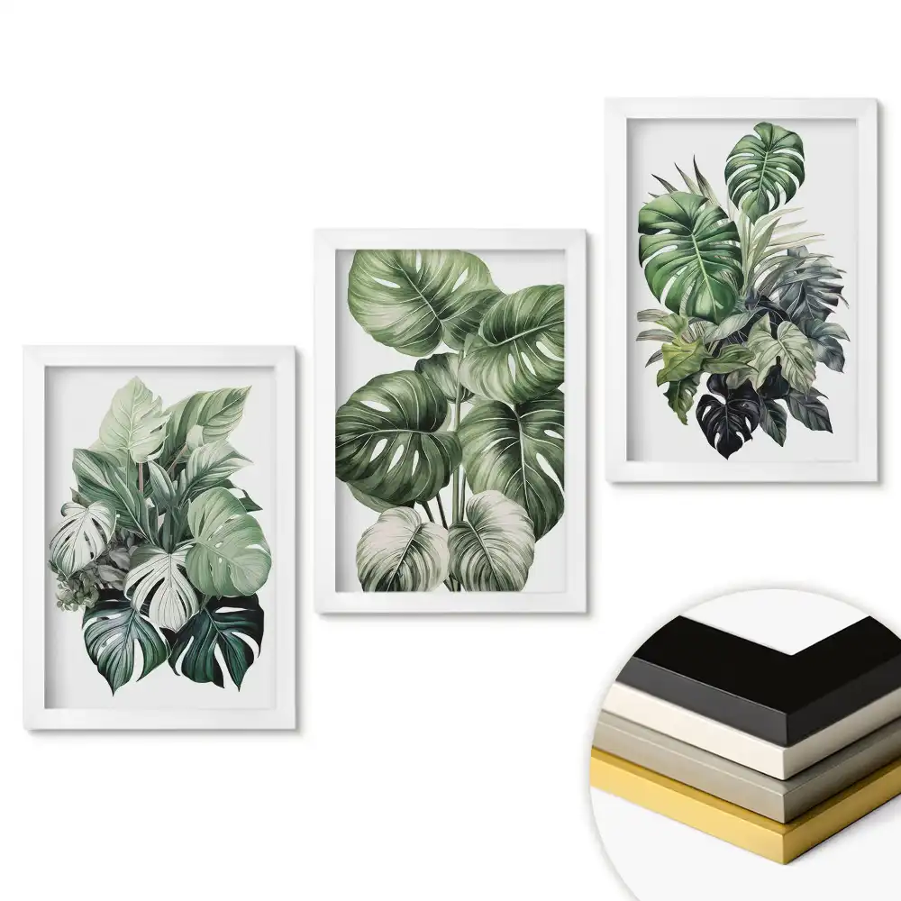 Triptych v rámu Zelená oáza