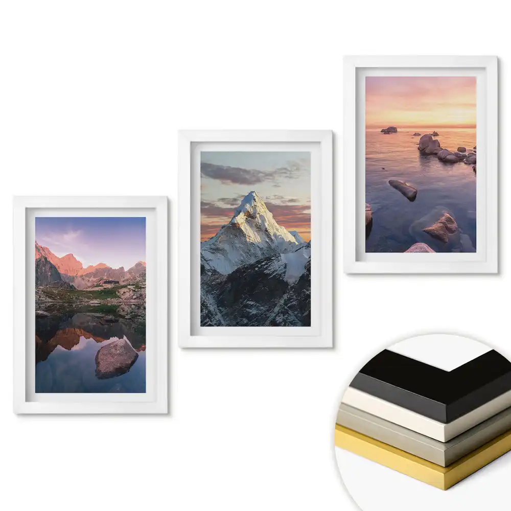 Triptych v rámu Krása přírody