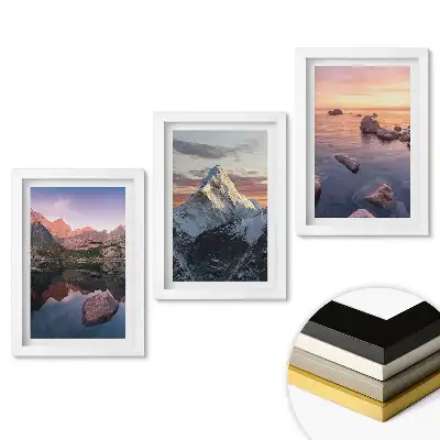Triptych v rámu Krása přírody ve třech verzích