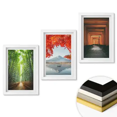 Triptych v rámu Přirozená krása ve třech verzích