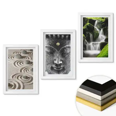 Triptych v rámu Harmonie přírody a klid mysli