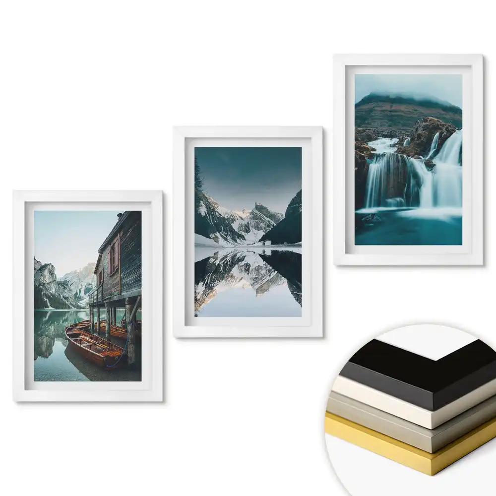 Triptych v rámu Klid přírody