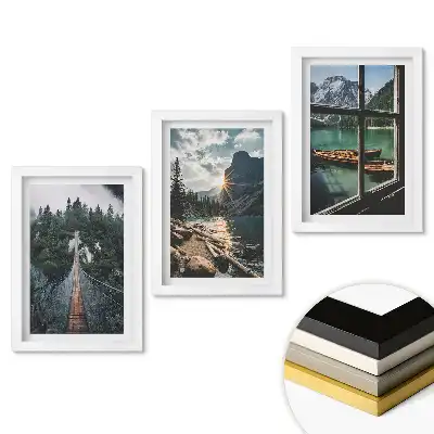 Triptych v rámu Příroda ve třech verzích