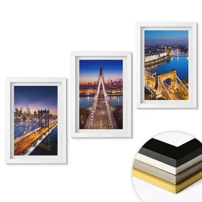 Triptych v rámu Mosty a noční výhledy na město