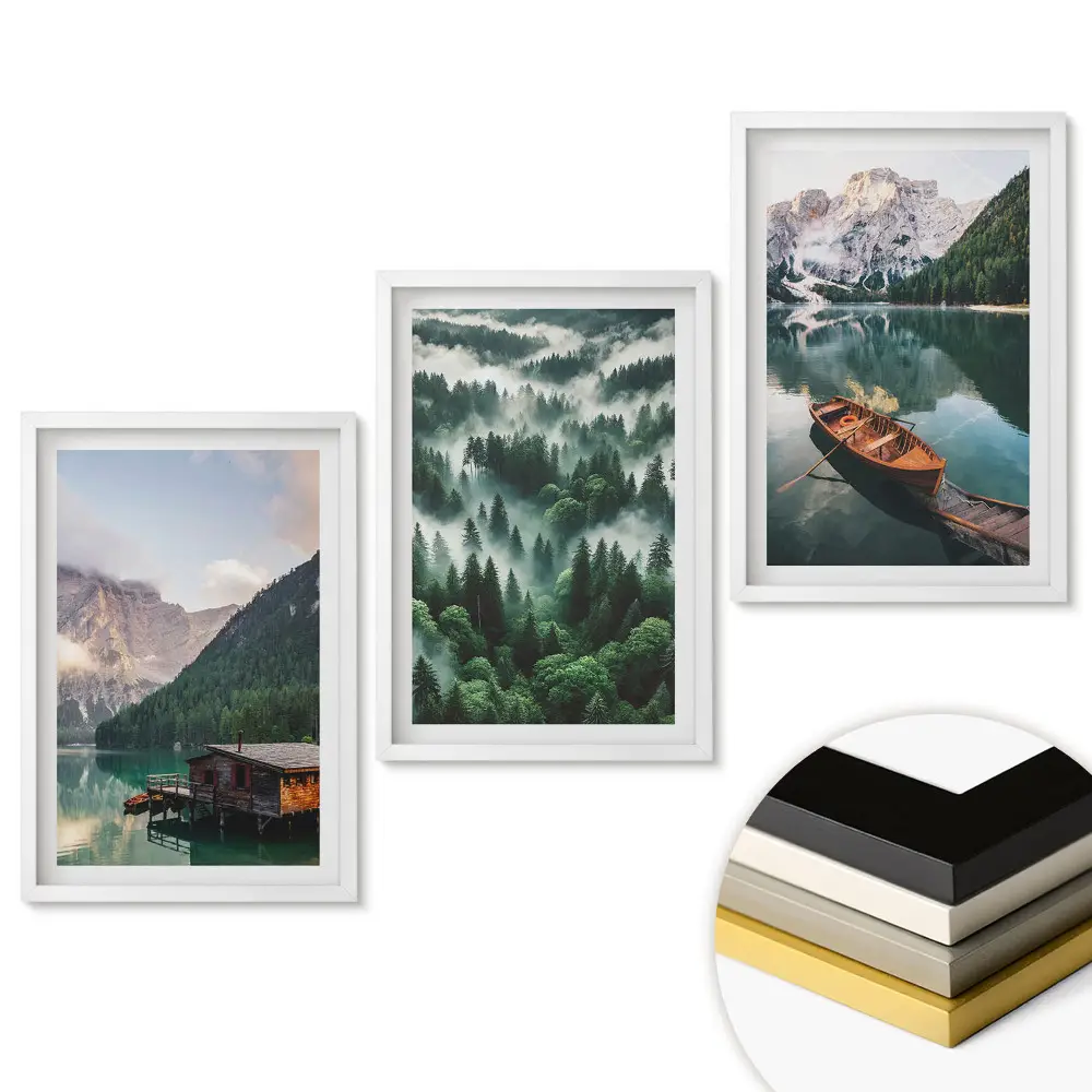 Triptych v rámu Klid přírody