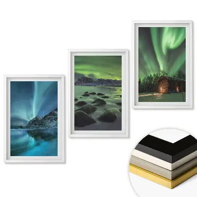 Triptych v rámu Fenomenální světelné jevy v přírodě