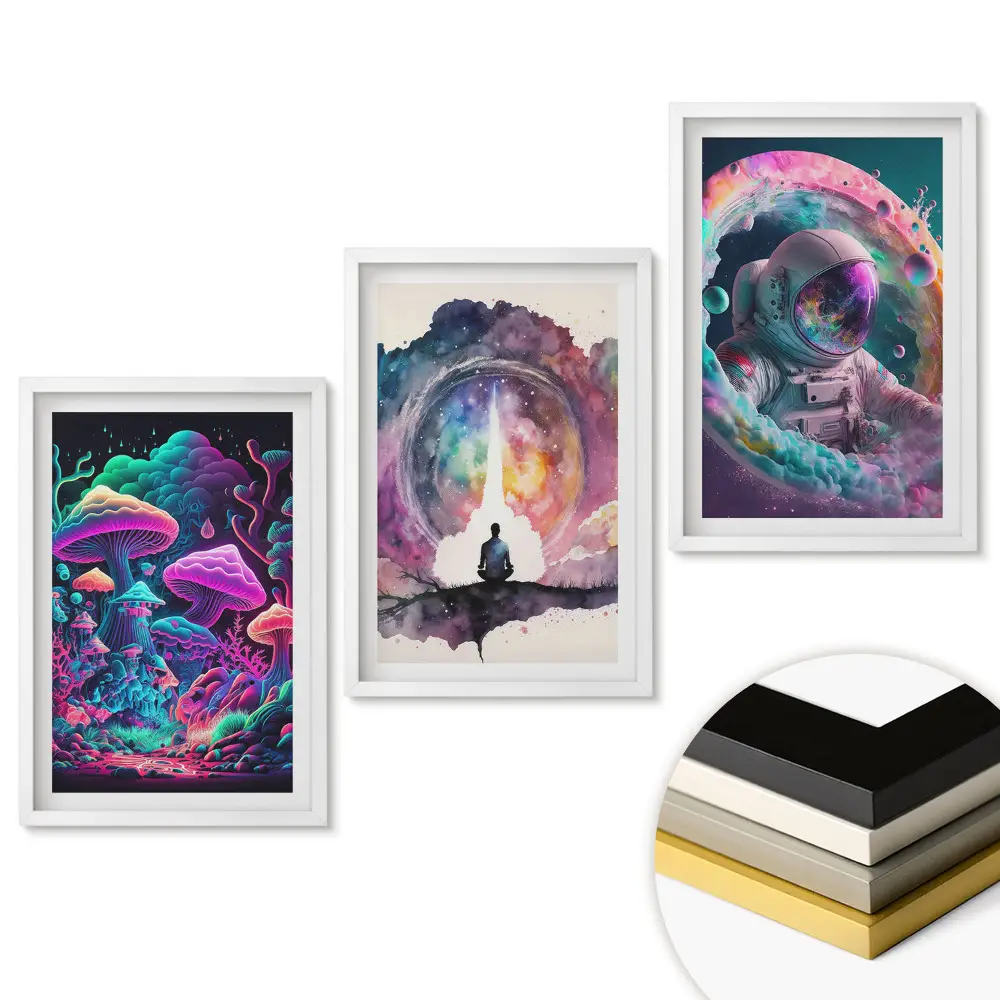 Triptych v rámu Vesmírné cesty fantastickými světy