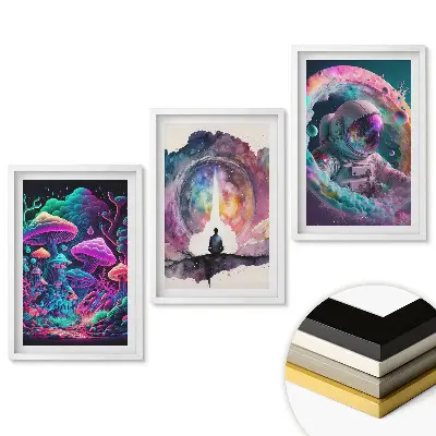 Triptych v rámu Vesmírné cesty fantastickými světy