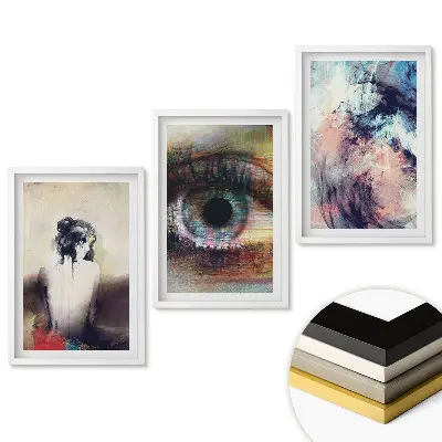 Triptych v rámu Umění vyjádření a emocí v obrazech