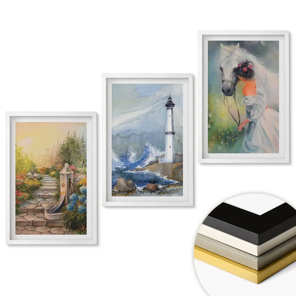 Triptych v rámu Umění přírody a krásné okamžiky