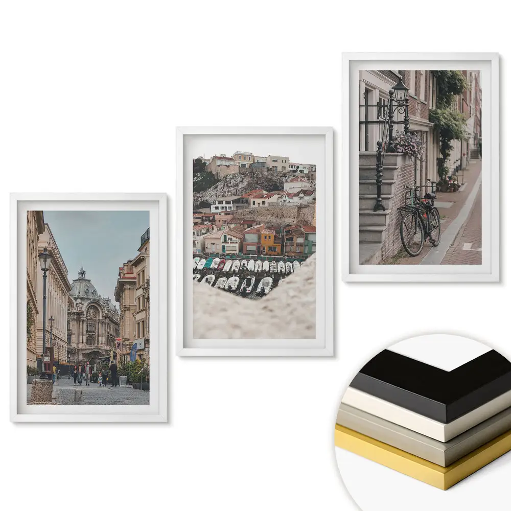 Triptych v rámu Okouzlující zákoutí městské krajiny