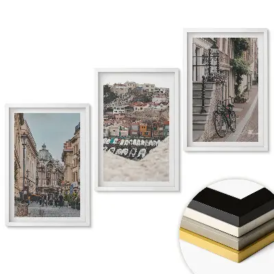 Triptych v rámu Okouzlující zákoutí městské krajiny