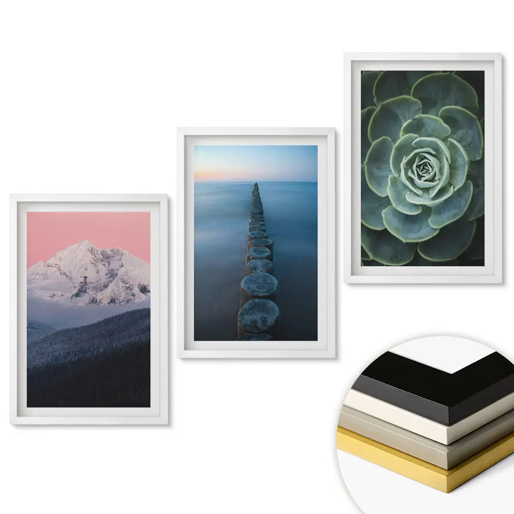 Triptych v rámu Přirozená krása