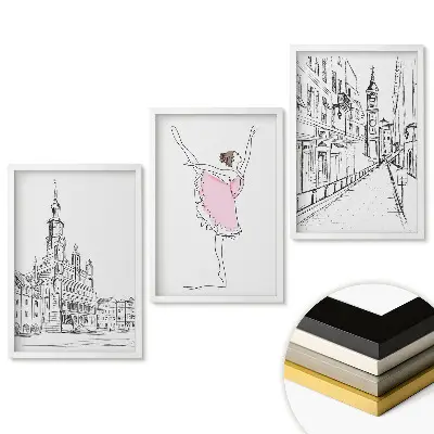 Triptych Město, balet a kouzlo architektury v rámu