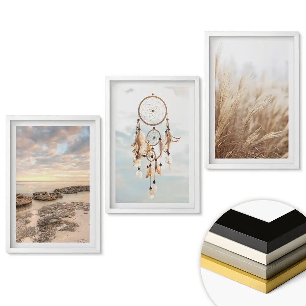 Triptych v rámu Klid přírody