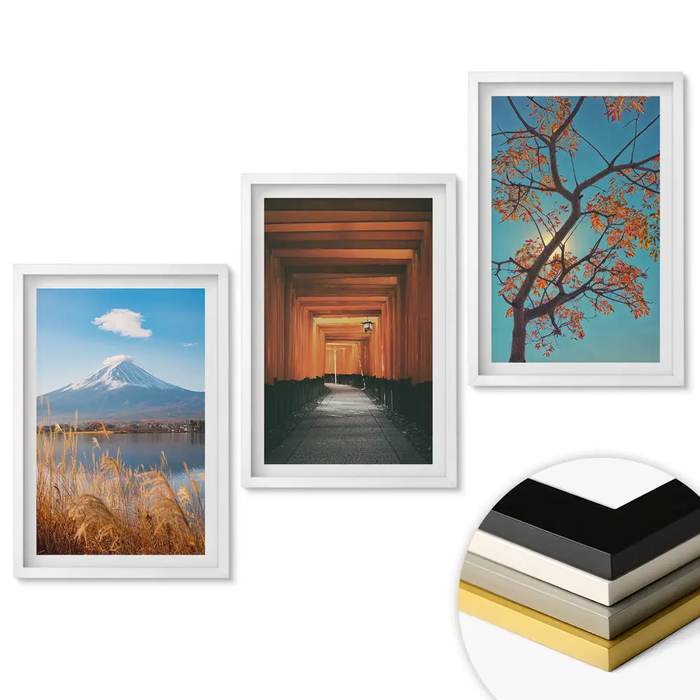 Triptych v rámu Příroda ve třech verzích