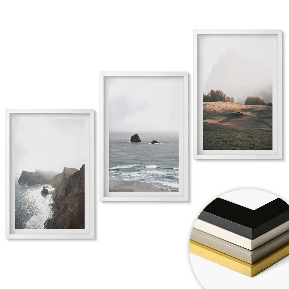 Triptych v rámu Příroda ve třech verzích