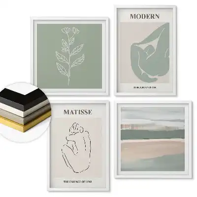 Sada obrazů v rámu Moderní inspirace
