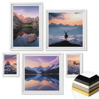Nástěnná galerie Ohromující krajiny přírody a klidu