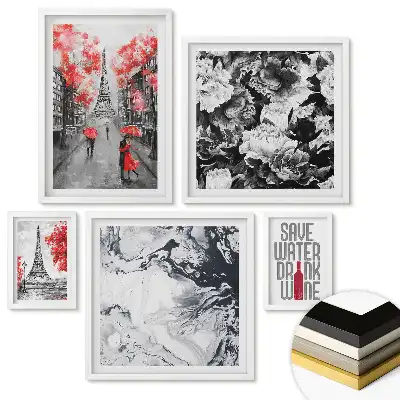 Nástěnná galerie Romantická Paříž v moderním umění