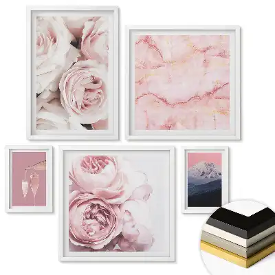 Nástěnná galerie Stylová kombinace elegance a romantismu