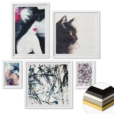 Nástěnná galerie Barvy přírody v jemných odstínech