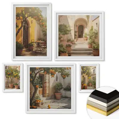 Nástěnná galerie Klid přírody ve čtyřech verzích