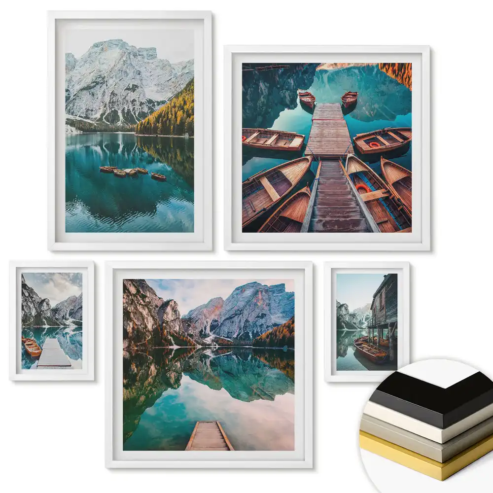 Nástěnná galerie Malebné výhledy na přímořská města