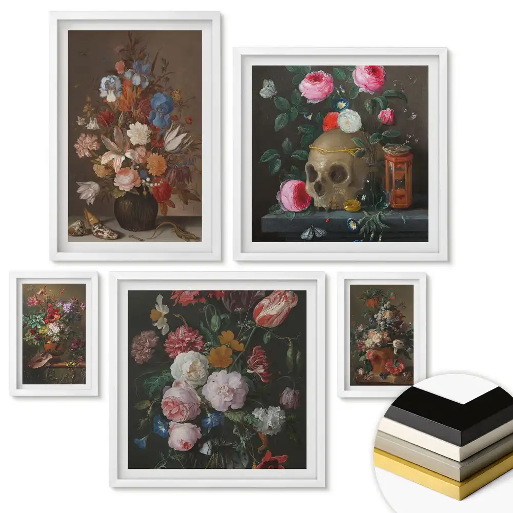Nástěnná galerie Romantické akcenty v interiéru