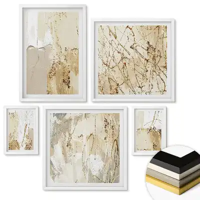 Nástěnná galerie Květinové trhy z různých měst