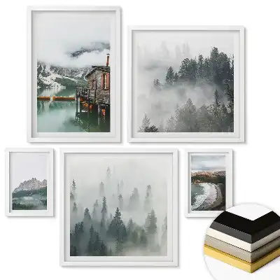 Nástěnná galerie Krása přírody ve čtyřech verzích