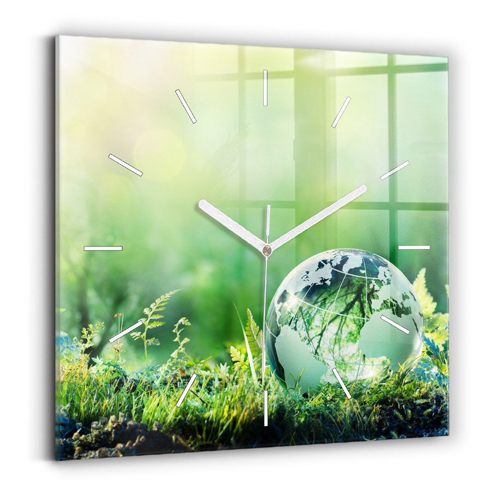 Skleněné hodiny Zeměkoule