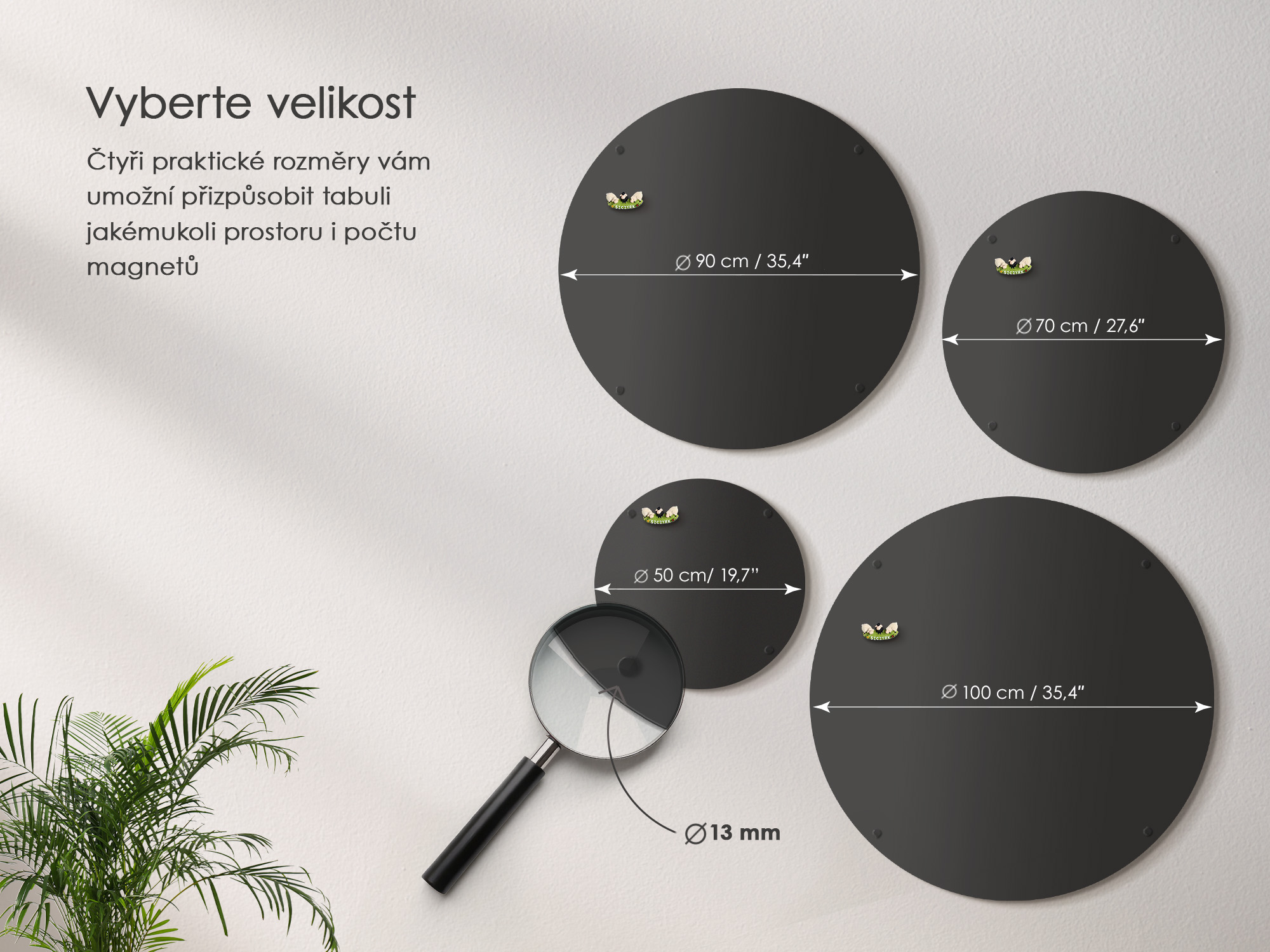 Specifikace a vlastnosti magnetické tabule