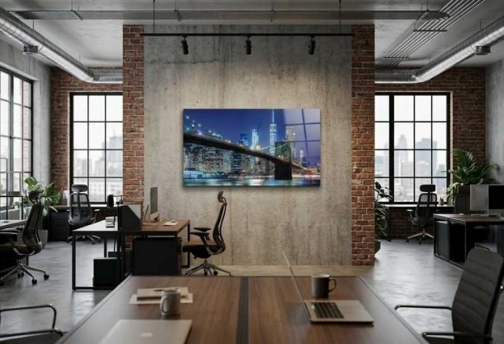 malba na sklo v interiéru